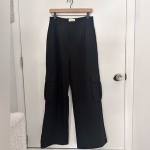 Dissh Willa Black Cargo Pants